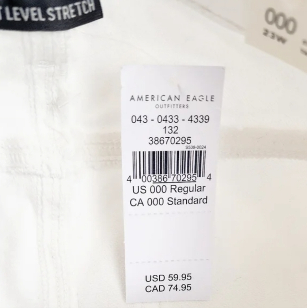 American Eagle Next Level Stretch Distressed Hi Rise Jegging - Picture 9 of 11